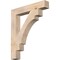 Ekena Millwork Merced Block Smooth Bracket, Douglas Fir, 5 1/2"W x 36"D x 42"H BKT06X36X42MRC05SDF - alternate 1